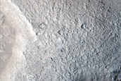 Lobate Debris Apron with Crenulated Textures