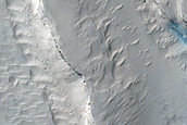Gale Crater Terraces and Channels