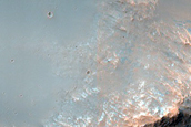 Crater Wall near Huygens Crater