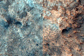 Layered Mesa near Mawrth Vallis