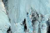 Slopes of South Melas Chasma