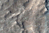 Candidate Recent Impact Site