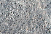 Landforms East of Arcadia Dorsa