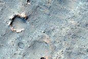 Series of Small Fresh Craters