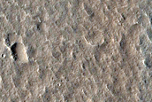 Candidate Recent Impact Site