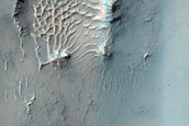 Rim of Elliptical Crater