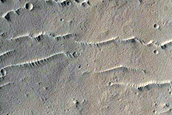 Crater Northeast of Fesenkov Crater