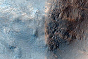 Phyllosilicates Exposed by Crater in Tyrrhena Terra