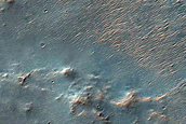Possible Opaline Silica in Crater Ejecta