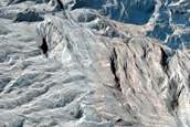 Eroding Layered Deposits in Ophir Chasma