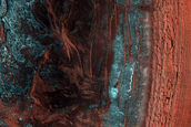 Active North Polar Layered Deposits Scarp Avalanche Monitoring Site