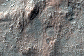 Terrain Southwest of Molesworth Crater