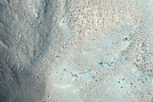 Gullies and Lobes in Crater Frost Monitoring