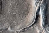 Terrain around Crater in Arabia Terra