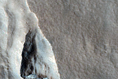 Possible New Ice Exposing Scarp in Northern Hemisphere
