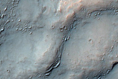 Bedrock on Crater Floor