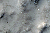 Channels West of Gusev Crater