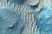 Chaos Terrain and Cavus in Eastern Candor Chasma