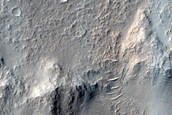 Terrain Northeast of Du Martheray Crater