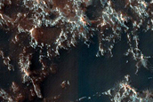 Dune Field in Baldet Crater