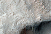 Overlapping Debris Aprons on Floor of Ganges Chasma