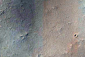 Terrain North of Tithonium Chasma