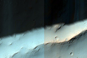 Terrain Northwest of Ariadnes Colles