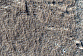 Terrain East of Gordii Dorsum