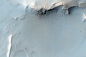 Crater in Eastern Syrtis Major Planum