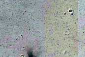 Dark Spot Seen in Context Camera Image