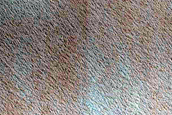 Steep Scarp on Edge of North Polar Layered Deposits