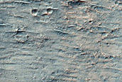 Terrain Sample in Tyrrhena Terra