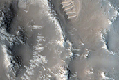 Surface Features South of Granicus Valles