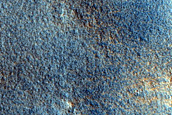 Pedestal Crater with Ragged Edge