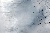 Small Crater on West Rim of Gale Crater