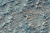Olivine-Rich Plains North of Huygens Crater