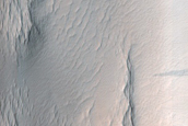 Mass Flow West of Elysium Chasma
