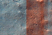 Crater Northeast of Hellas Planitia