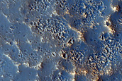 Ridge on Crater Floor