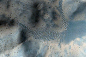4-Kilometer Diameter Rayed Crater