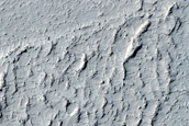 Lava Flows in Eastern Elysium Planitia