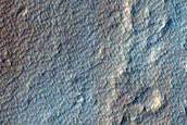 Graben and Craters near Elysium Mons