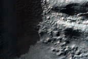 Crater in Southern Terra Sabaea