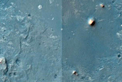 Fractured Crater Fill with Dunes