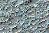 Ridges in Huygens Crater