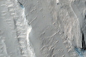 Gale Crater Terraces and Channels