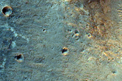 Exposed Crater Wall Units in Oxia Planum