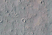 Candidate Recent Impact Site