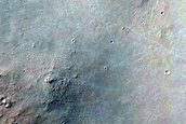 Candidate Recent Impact Site