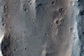 Recent Impact Site in Sacra Sulci